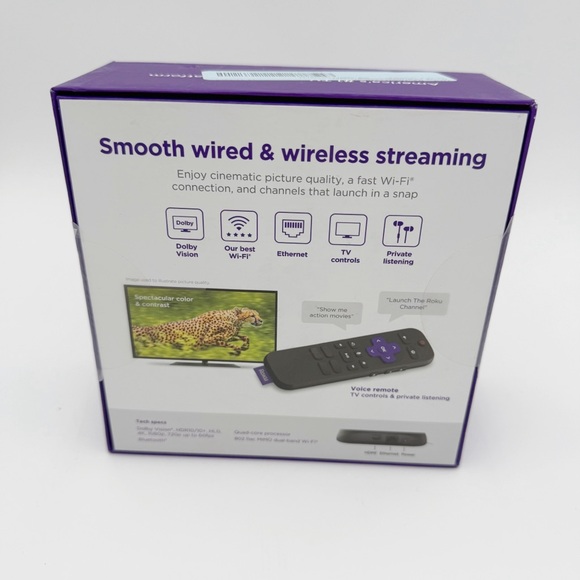 Roku Ultra LT Streaming Device 4K/HDR/Dolby Vision/Dual-Band Wi-Fi - Picture 9 of 11